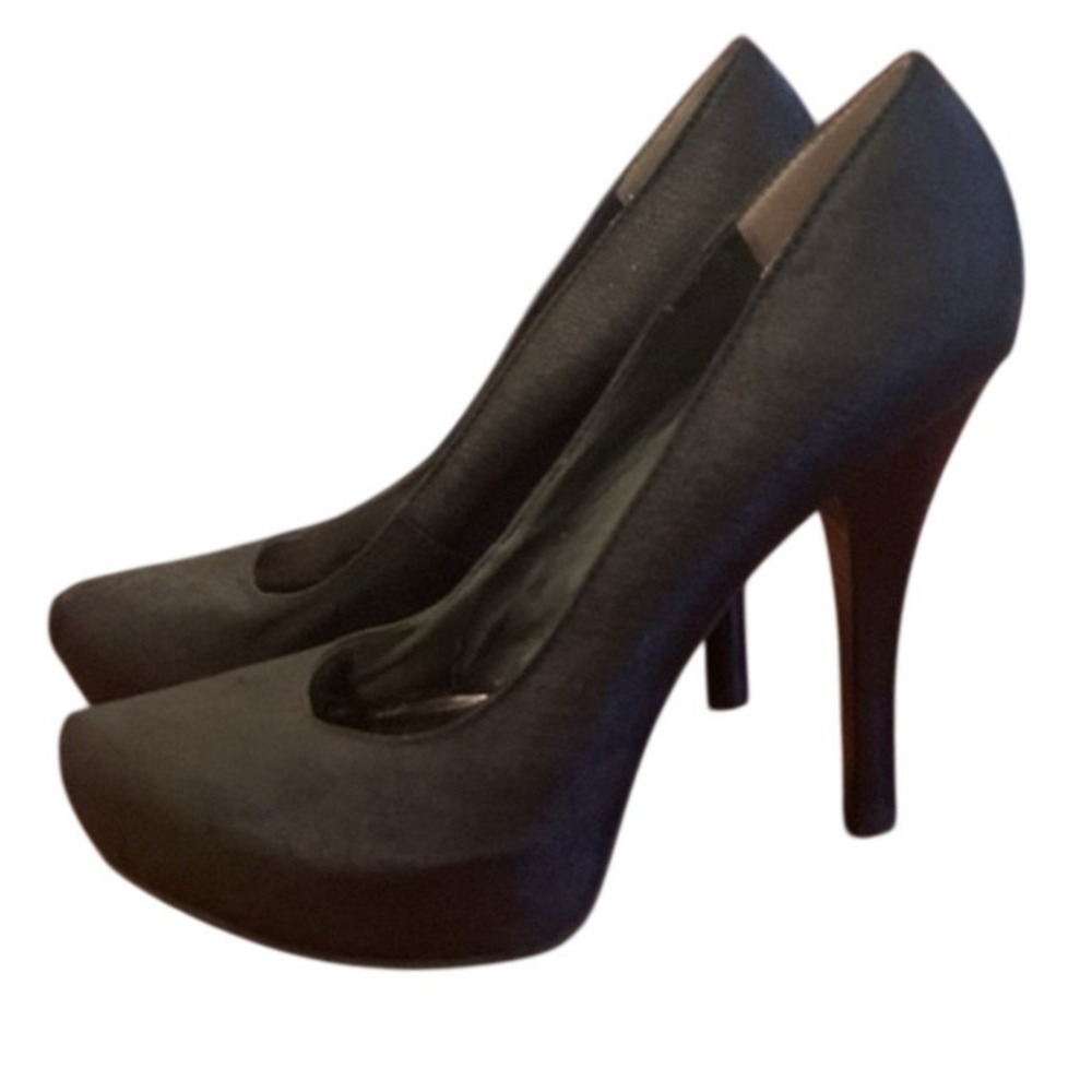Carlos Santana Black‎ Platform Stiletto Pumps Heels Women's Size 8
